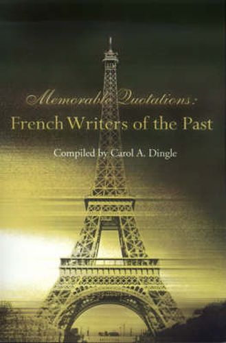 Cover image for French Writers of the Past