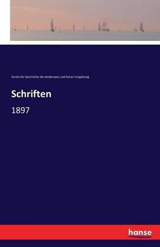 Cover image for Schriften: 1897