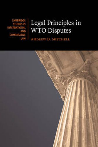 Cover image for Legal Principles in WTO Disputes