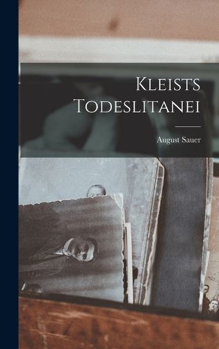 Cover image for Kleists Todeslitanei