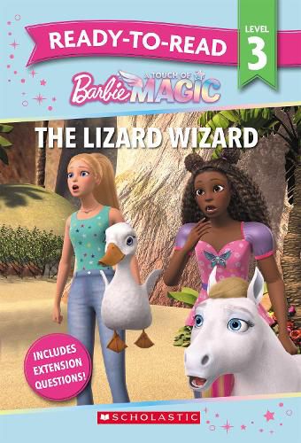 Cover image for Barbie: The Lizard Wizard - Ready-to-Read Level 3 (Mattel)