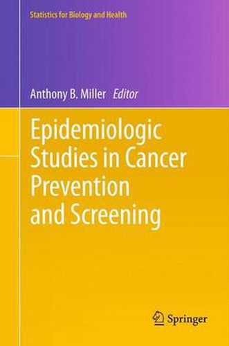 Cover image for Epidemiologic Studies  in Cancer Prevention and Screening