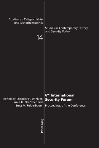 Cover image for 6th International Security Forum: Proceedings of the Conference