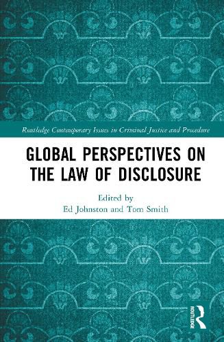 Cover image for Global Perspectives on the Law of Disclosure