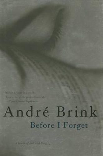 Cover image for Before I Forget
