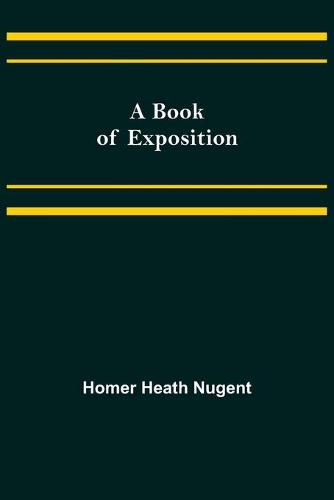 Cover image for A Book of Exposition