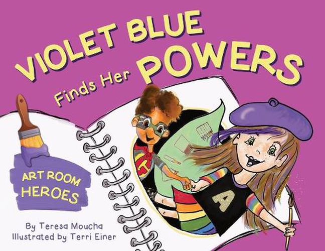 Cover image for Violet Blue Finds Her Powers