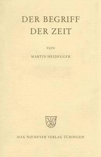 Cover image for Der Begriff Der Zeit People