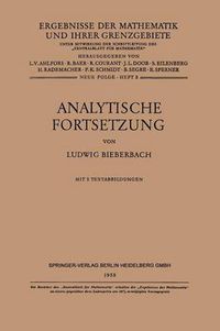 Cover image for Analytische Fortsetzung