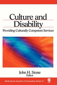 Cover image for Culture and Disability: Providing Culturally Competent Services