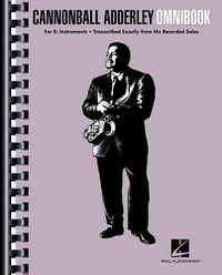 Cover image for Cannonball Adderley - Omnibook: For E-Flat Instruments