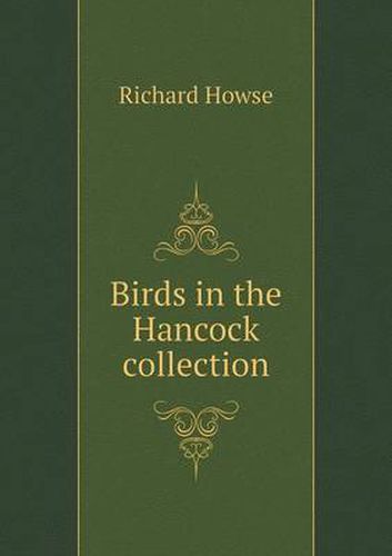 Birds in the Hancock collection