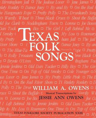 Cover image for Texas Folk Songs