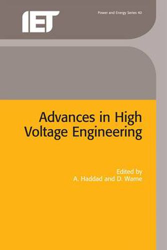 Cover image for Advances in High Voltage Engineering