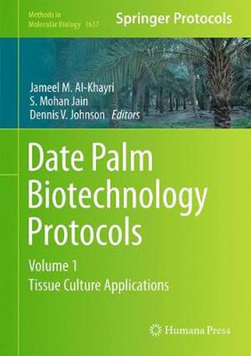 Date Palm Biotechnology Protocols Volume I: Tissue Culture Applications