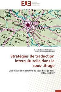 Cover image for Strat gies de Traduction Interculturelle Dans Le Sous-Titrage