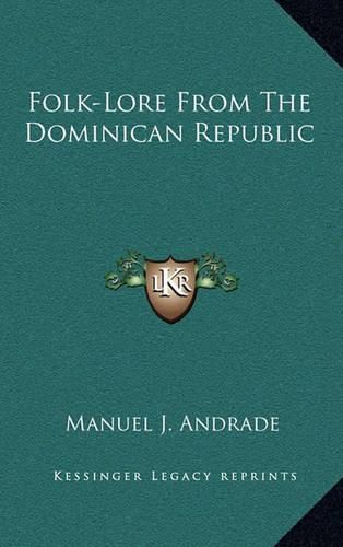 Cover image for Folk-Lore from the Dominican Republic