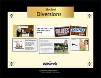 Cover image for The Best Diversions: Humor From The Network