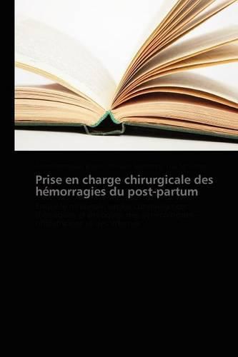 Cover image for Prise En Charge Chirurgicale Des Hemorragies Du Post-Partum