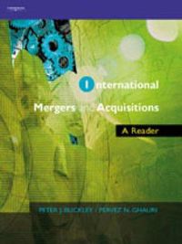 Cover image for International Mergers and Acquisitions: A Reader