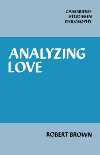 Cover image for Analyzing Love