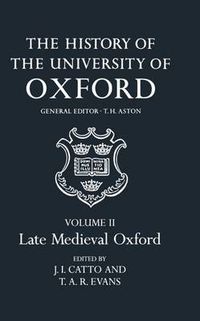 Cover image for The History of the University of Oxford