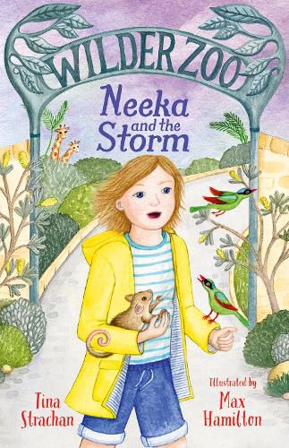 Cover image for Neeka and the Storm (Wilder Zoo, #2): The sequel to the adventurous illustrated fiction series about living at a zoo!