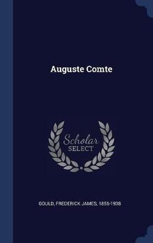 Cover image for Auguste Comte