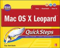 Cover image for Mac OS X Leopard QuickSteps