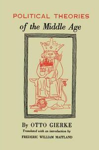 Cover image for Political Theories of the Middle Age