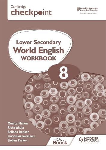 Cover image for Cambridge Checkpoint Lower Secondary World English Workbook 8