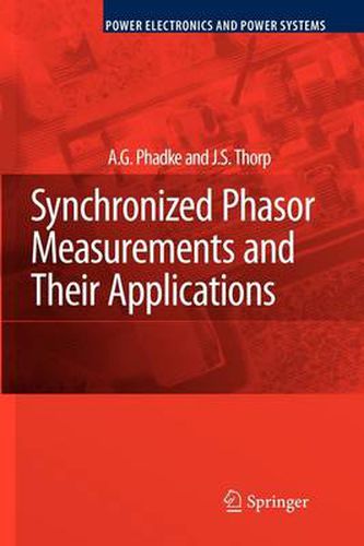 Cover image for Synchronized Phasor Measurements and Their Applications