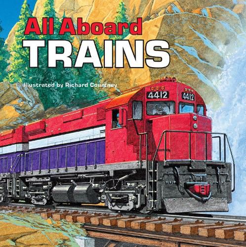 Cover image for All Aboard Trains