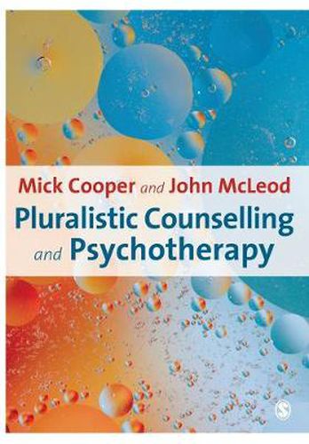 Cover image for Pluralistic Counselling and Psychotherapy