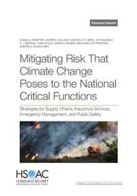 Cover image for Mitigating Risk That Climate Change Poses to the National Critical Functions