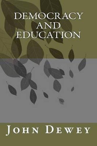 Cover image for Democracy and Education