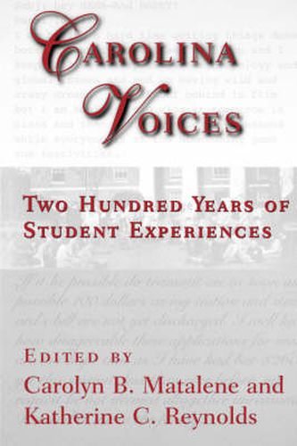 Cover image for Carolina Voices: Two Hundred Years of Student Experiences