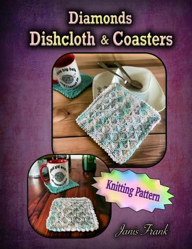 Cover image for Diamonds Dishcloth & Coasters