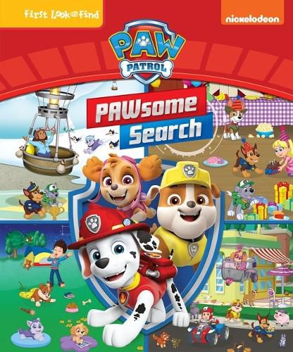 Cover image for Nickelodeon Paw Patrol Pawsome Search: First Look and Find