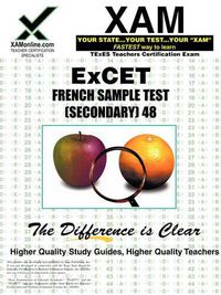 Cover image for Excet French Sample Test (Secondary) 048 Teacher Certification Test Prep Study Guide