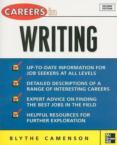 Cover image for Careers in Writing