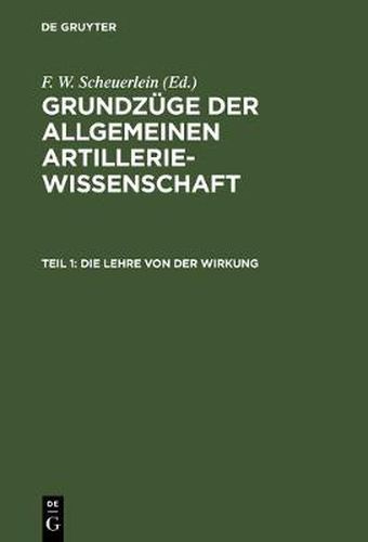 Cover image for Die Lehre von der Wirkung