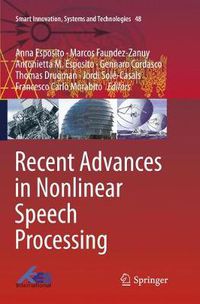 Cover image for Recent Advances in Nonlinear Speech Processing