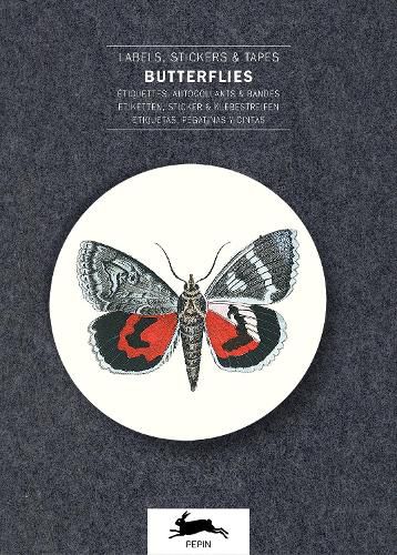 Cover image for Butterflies: Label & Sticker Book