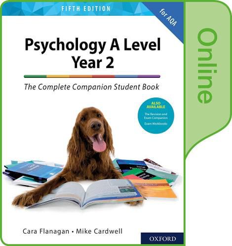 Cover image for The Complete Companions: AQA Psychology A Level: Year 2 Student Book Online Course Book