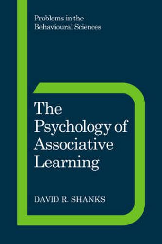 Cover image for The Psychology of Associative Learning