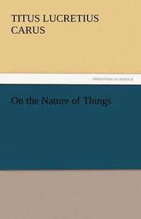 Cover image for On the Nature of Things