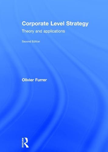 Cover image for Corporate Level Strategy: Theory and Applications