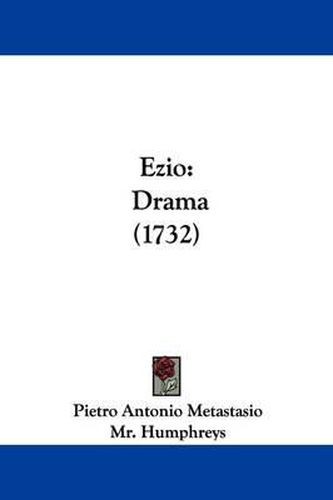 Ezio: Drama (1732)