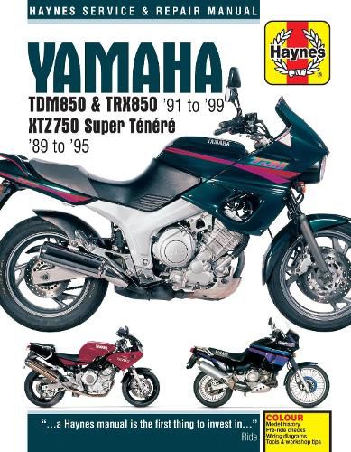 Yamaha TDM850, TRX850 & XTZ750 (89-99): 89-99